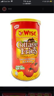 威斯比蕃茄醬風味薯片 wise cottage fries potato chips