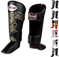 Twins Special Shin Guard Protector Fancy Fsg Color Black White Gold Silver Size S M L For Protection