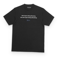 Crypto T-shirt "There are Crypto Abang in Love" - Special Collaboration Triv Exchage/ Cryptocurrency