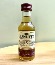 Glenlivet 15 Year Old - French Oak Reserve - 5cl Miniature Whisky