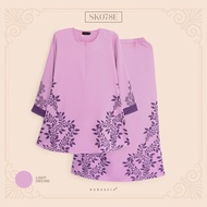 NURSAFIA KURUNG AYESHA V5, BAJU KURUNG, KURUNG MODEN CORAK BUNGA