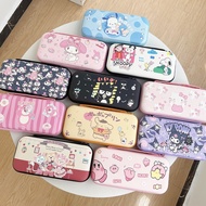 Cute Cartoon Stitch My Melody Travel Bag Carrying Case Protection for Nintendo Switch OLED Shell Pouch Bag