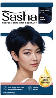 Sasha Professional Hair Colorant -Cat Rambut Sasha