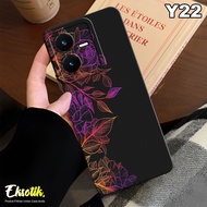 Case Vivo Y22 - Casing Vivo Y22 - Eksotik - Motif Lucu Aesthetic - Kesing Vivo Y22 - Silikon Karet L