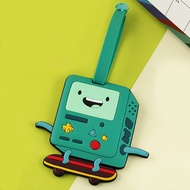 [Last stock]Adventure Time BMO Beemo Name Tag ID Credit Luggage School Travel Bag Accessory Cute Kor