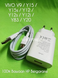 PROMO GRATIS ONGKIR CHARGER CASAN VIVO ORIGINAL 100% Y12/Y15/Y17/Y20/Y83/Y95/V9/ORI BAWAAN HP/BEKAS 