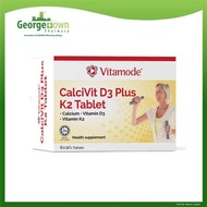 VITAMODE CALCIUM VITAMIN D3 PLUS VITAMIN K2 TABLET 10S X 6 [Georgetown Wellings Pharmacy]