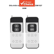 RF wireless remote control 433M learning code 1527 chip water pump lamp 500M remote  RF 433M 遥控 1527