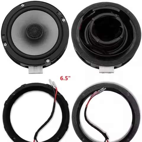 for VW golf mk4 mk6 mk7 mk8 Car Audio Parts Front Back Speaker Adapter wiring Cable Rings Bracket 8