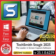 TechSmith Snagit 2025 v25.1.0.6239 - The Leader in Screen Capture Software | Windows - SOFTWARE