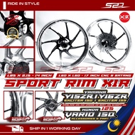 Sport Rim X1R VARIO 125 150 AIRBLADE BEAT SCOOPY Y15 Y16 1.6X1.6 X17 INCH 1.85X2.15 X 14 INCH Wheel 
