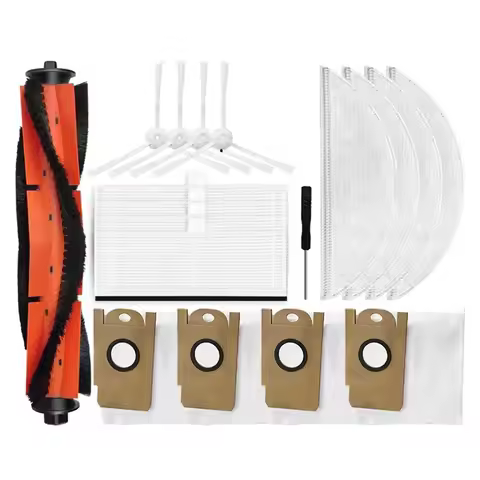 A21Q -For Xiaomi Lydsto R1 / R1 Pro Robot Vacuum Replacement Spare Part Main Side Brush Hepa Filter