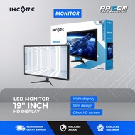 LAYAR INCORE 19" LED Monitor 19 INCH HDMI & VGA/ PC Monitor Screen/ Computer/ CCTV/