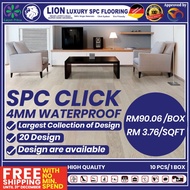 4MM WATERPROOF SPC FLOORING WITH CLICK SYSTEM / LUXURY TILES SPC VINYL / VYNIL CLICK FLOORING/ SPC F