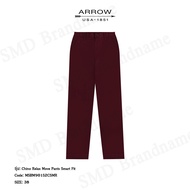 Arrow กางเกงขายาว รุ่น Chino Relax Move Pants Smart Fit Code: MSBM901S2CSMR