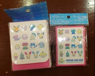 PTCG Pokemon 卡套卡盒set