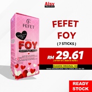 🔥𝗢𝗥𝗜𝗚𝗜𝗡𝗔𝗟 🇲🇾 | FEFET FOY 7 STICKS | FEFET JELLY JAMU MODEN JAMU WANITA JELLY YOUTH | ORI DIRECT HQ F