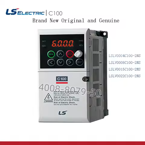LSLV0015C100-4NS or LSLV0022C100-4NS New 2.2KW 3 Phase 200V LS Inverter VFD Frequency AC