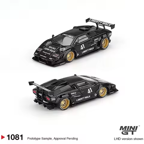 MINI GT 1:64 Abbas Lamborghini Kontash LBWK 41 Mazda RX-7 20B NA 3ROTOR-7Kick Sauber C44 /24 F1 Allo