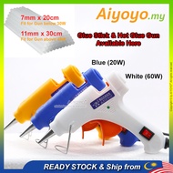 20W 60W Hot Glue Gun Hot Melt Glue Gun Hot Melt Stick Hot Glue Stick Gam Pistol Gam Panas Silicon Gl