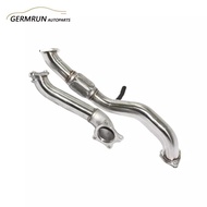 SS 2.5" Downpipe Fit For Honda Civic 16-18 1.5 Turbo EX SI FC FK7 Two Pieces Design