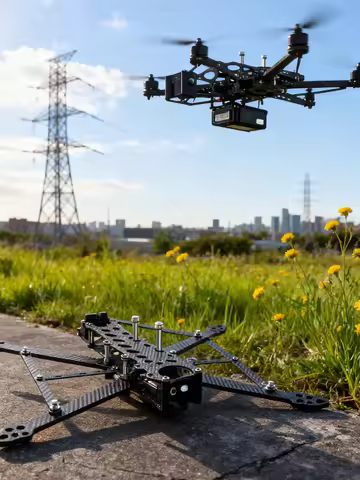 SHUHANG DF-V2-8 8inch 9inch 10inch Carbon Fiber FPV Freestyle Drone Frame Kit Crossing Captain Endur