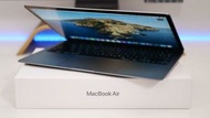 APPLE 灰 MacBook Air 13 2020 訂製i5 256G 保固中 電池僅4次 刷卡分期零利 無卡分期
