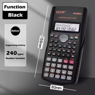 DEXIN Scientific Calculator KK-82MS-B Portable Student Exam Calculator 240 Functions Office Home Cal