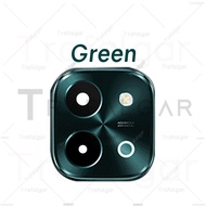 เลนส์กล้องถ่ายรูปสำหรับด้านหลัง Vivo Y28 4G กระเป๋าใส่กล้อง V2352กับกรอบเฟรมอะไหล่พร้อมสติกเกอร์กาว