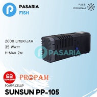 SUNSUN PROPAM PP105/PP 105 Pompa Celup Kolam 35 Watt/35W 2000 liter/jam(lph)