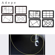 [Adepe] 4 Pieces Artist View  View Credit Card Size Portable View Catcher Compact for