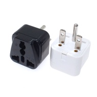 Universal AC Power Socket Adapter EU/US/AU/UK To North American Nema 6-15P 1 Round 2 Horizontal Pins