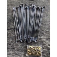 Spokes Rim Lidi Rim 17 18 Y125ZR RXZ EX5 Y110 LC135 RG YB100 Y125Z LAGENDA KRISS 180 184 161 157 163