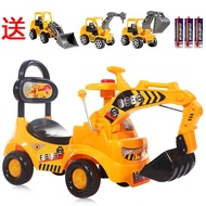 ¤▬kereta mainan control⌵ mainan perempuan Boleh naik excavator kanak-kanak, kereta yo-yo, excavator,