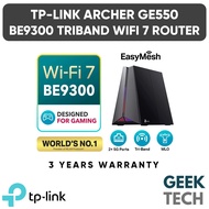TP-Link Archer GE550 Wi-Fi 7 Gaming Router BE9300 With Tri-Band 2x 5G + 3x 2.5G ports EasyMesh