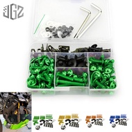 Motorcycle CNC Aluminum Full Fairing Bolts Kit fit for Kawasaki Versys-X 250/300 Versys 650 Versys 1