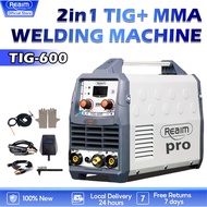 REAIM TIG Welding Machine Inverter TIG-600 2in1 Portable Welding Machine MMA Heavy Duty