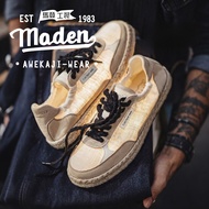 MADEN brand | Breathable linen grass woven fishing shoes for summer new niche retro vintage style li