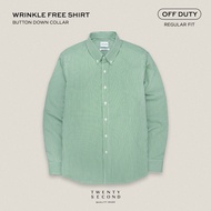 TWENTYSECOND เสื้อเชิ้ตแขนยาว ปกกระดุม Button down collar ทรง Regular fit รุ่น Wrinkle Free “Off du