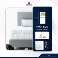 Dunlopillo ที่นอนยางพาราแท้ ท็อปเปอร์ รุ่น Firma Latex I หนา 2นิ้ว ยางพารานำเข้าจากอังกฤษ