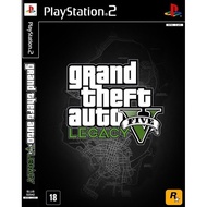Cassette PS2 Game GTA V Legacy PS2