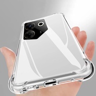 Simple Tecno Camon 20 20 Pro 4G 5G Clear Crystal Shockproof Phone Case