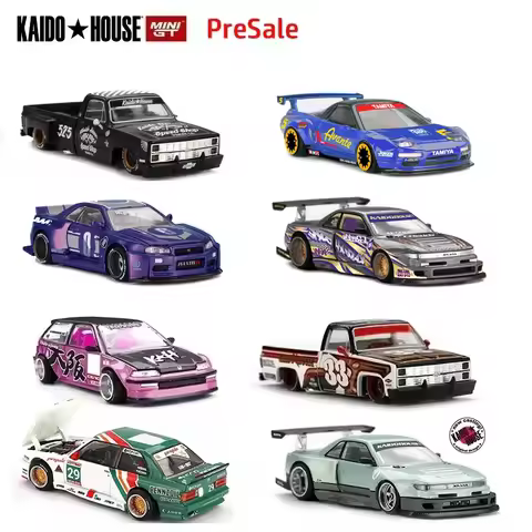 [PreSale] TSM Models Kaido House x MINI GT KHMG Fairlady Skyline 2000GT KPGC10 M3 E30 AE86 EF Silver