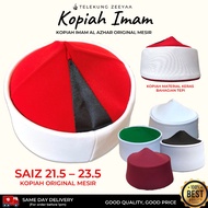 Kopiah Imam Mufti Bilal Al-Azhar Mesir Tebal Original Mesir