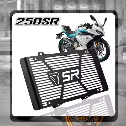 Fit For 250SR SR250 250 SR 250 Motorcycle Radiator Cover Grill Guard Stainless Steel Protection