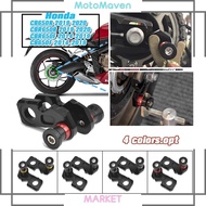 MotoMaven Allotmark Motorcycle Chain Adjustment Block Frame swingarm Spools Sliders For Honda CBR650R CB650R CB650F CBR650F 2019 2020 2021 2022 2023 CBR CB 650R Accessories
