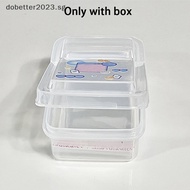 [DB] 1PCS Collection Container Case Plastic Transparent Storage Box Small Clear Store box With Lid jewelry Finishing Accessories [Ready Stock]