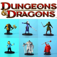Dungeons and Dragons DND Board Game Model War Chess Running Team Bode's Gate Dwarf Mage Warrior JQAS