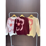 FLORA COZY KNIT PREMIUM KNIT SWEATER/ WOMEN'S KNIT SWEATER/