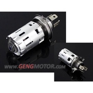 H4 BA20D LED HEADLIGHT PROJECTOR FOR MOTORCYCLE & CAR 4X4 SCOOTER SUPERBIKE KAPCAI ELEGAN 150